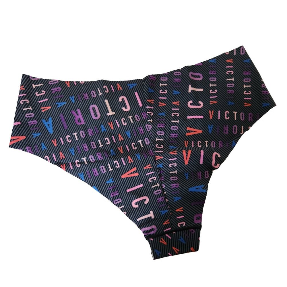 BRAND NEW Victoria's Secret Multi Colour No Show Cheeky Panty - Picture 2 of 3